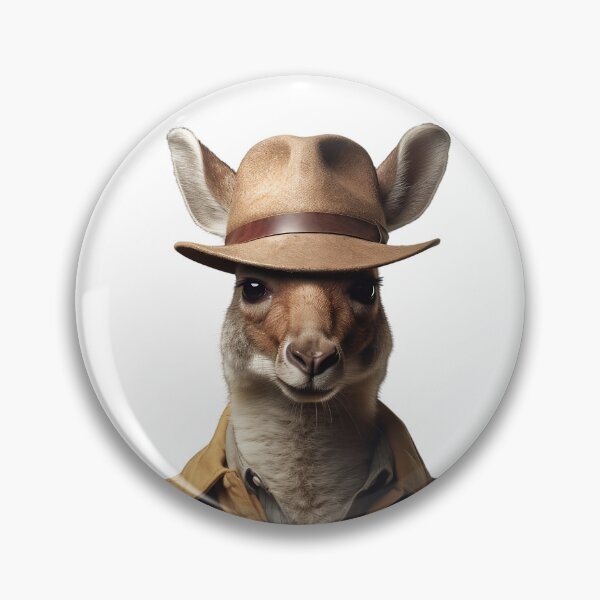 Item preview, Jumpsy McOutlaw, the Kangaroo bushranger designed and sold by BrushstrokesA.