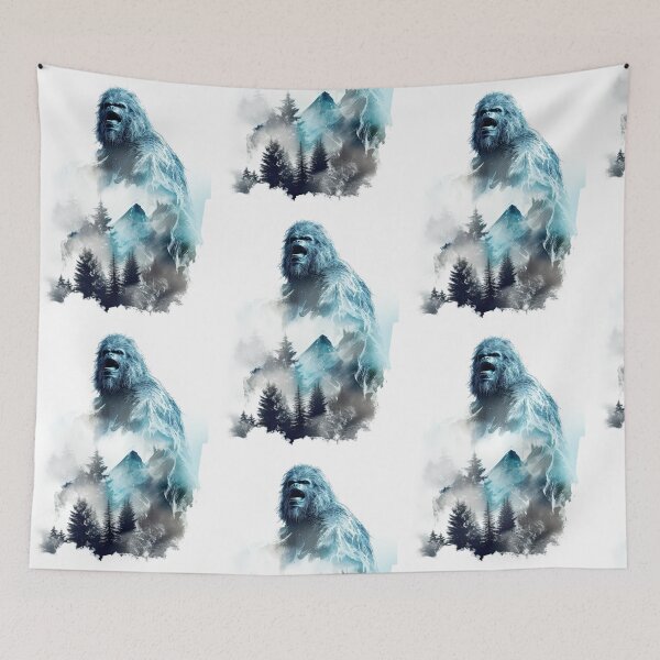 Item preview, Yeti - Mystery of the Mountains designed and sold by GaudaPrime31.