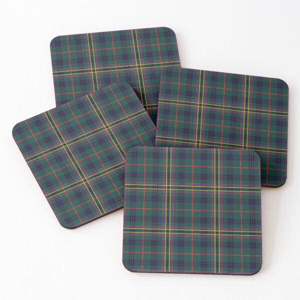 Item preview, Tartan, clan tartan dark green, yellow, red, black. Scottish Plaid pattern. Checkered pattern. designed and sold by iclipart.