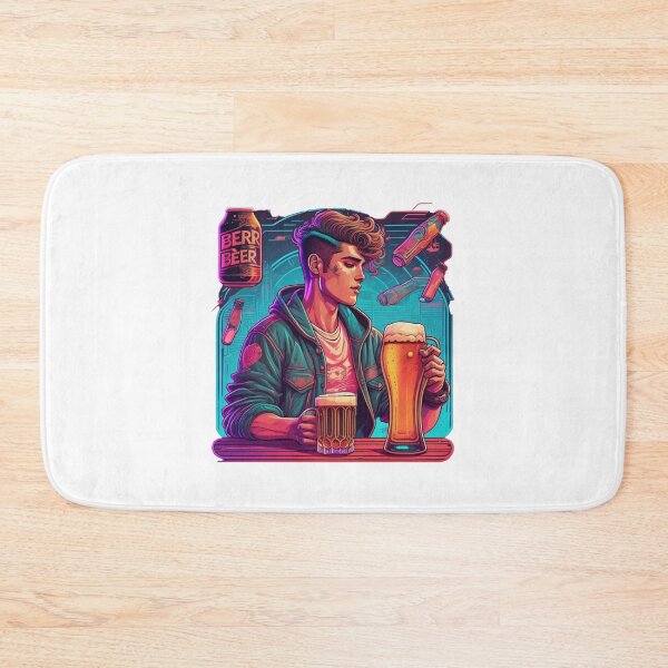 Item preview, Beer lover in night life NIGHT 9 designed and sold by SpecialForceART.