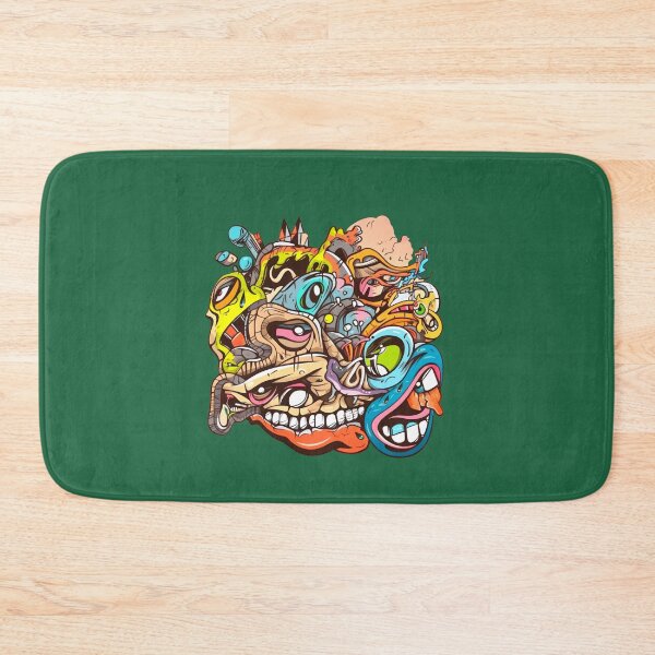 Item preview, Meltopia - BCN Graffiti designed and sold by DebbieDoesDogs.
