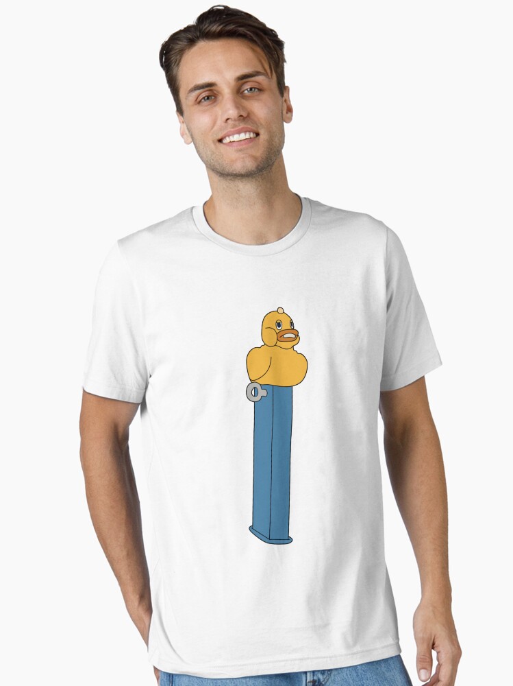 Imagen 1 de 7, Camiseta esencial con la obra Reliquia peligrosa de la serie de televisión Silo (dispensador PEZ), diseñada y vendida por TerenasMenethil.