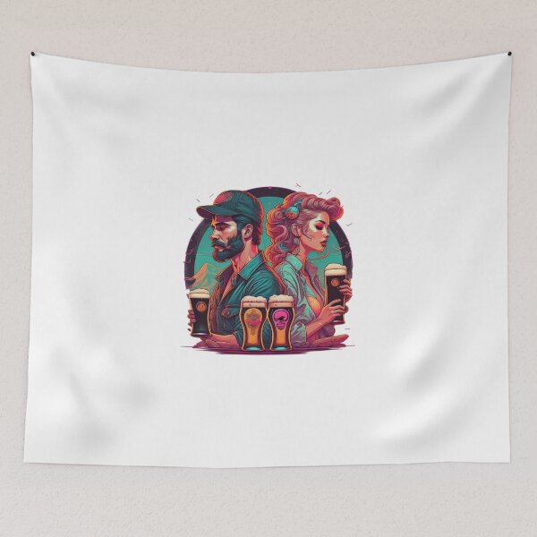 Item preview, Beer lover in night life NIGHT 10 designed and sold by SpecialForceART.