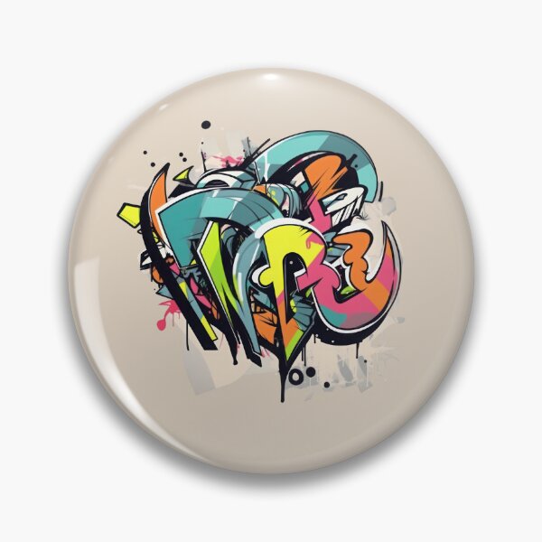 Item preview, Neon Blade Tag - BCN Graffiti designed and sold by DebbieDoesDogs.