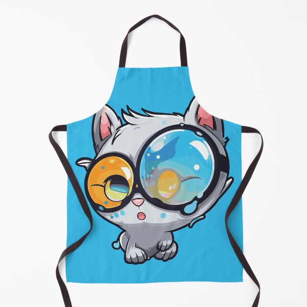 Item preview, Futuristic multicolor cats #42 lunar cat designed and sold by SOVISART.