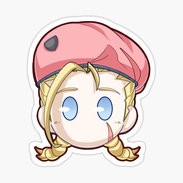 Sticker Cammy Street Fighter 6 CAPCOM40th×B-SIDE LABEL - Meccha Japan