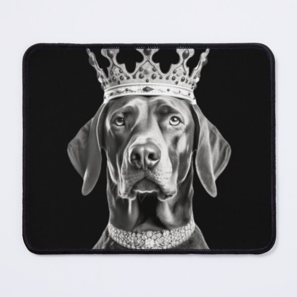 Item preview, Royal Charm: The majestic Magyar Vizsla with a crown designed and sold by No-No-Name.