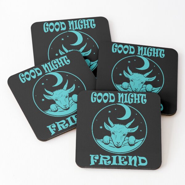 Item preview, Good Night Goat - Light Blue designed and sold by Soulemotion.