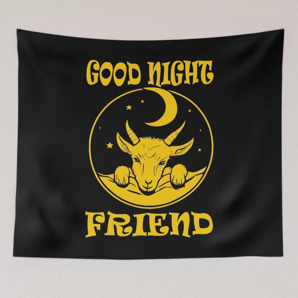 Item preview, Good Night Goat - Gold 2 designed and sold by Soulemotion.