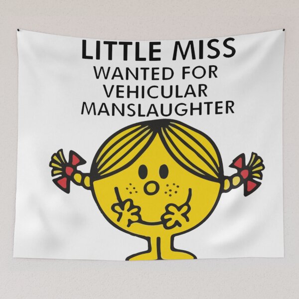 Item preview, Little Miss Wanted for Vehicular Manslaughter designed and sold by 17pp27.