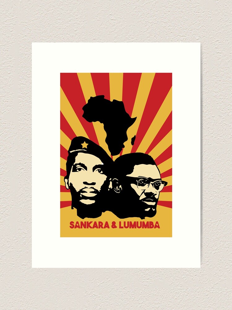 Thomas Sankara Lumumba Burkina Faso Design Retro Gift Cool Men