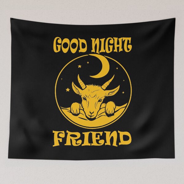 Item preview, Good Night Goat - Ivory designed and sold by Soulemotion.