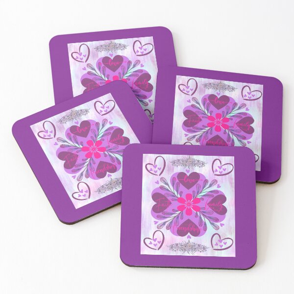 Item preview, Love, Faith, Family, Friendship designed and sold by MyKinsDoodles.
