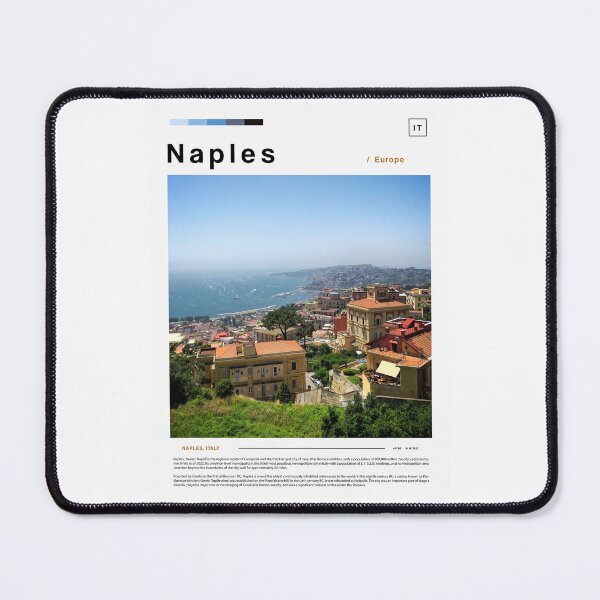 Item preview, naples poster landscape designed and sold by paulrommer.