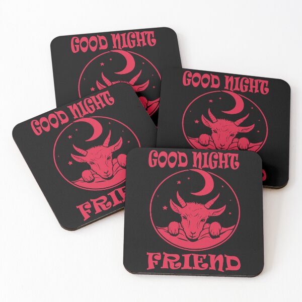 Item preview, Good Night Goat - Crimson designed and sold by Soulemotion.