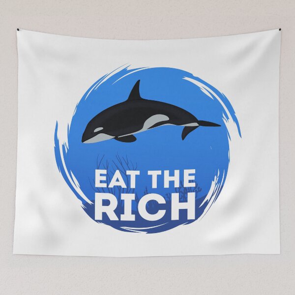 Item preview, Eat the Rich Orca designed and sold by supriyo-art.