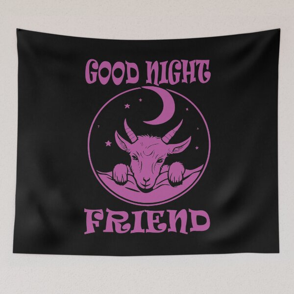 Item preview, Goodnight Goat - Violet designed and sold by Soulemotion.
