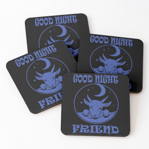 Item preview, Good Night Goat - Blue 2 designed and sold by Soulemotion.