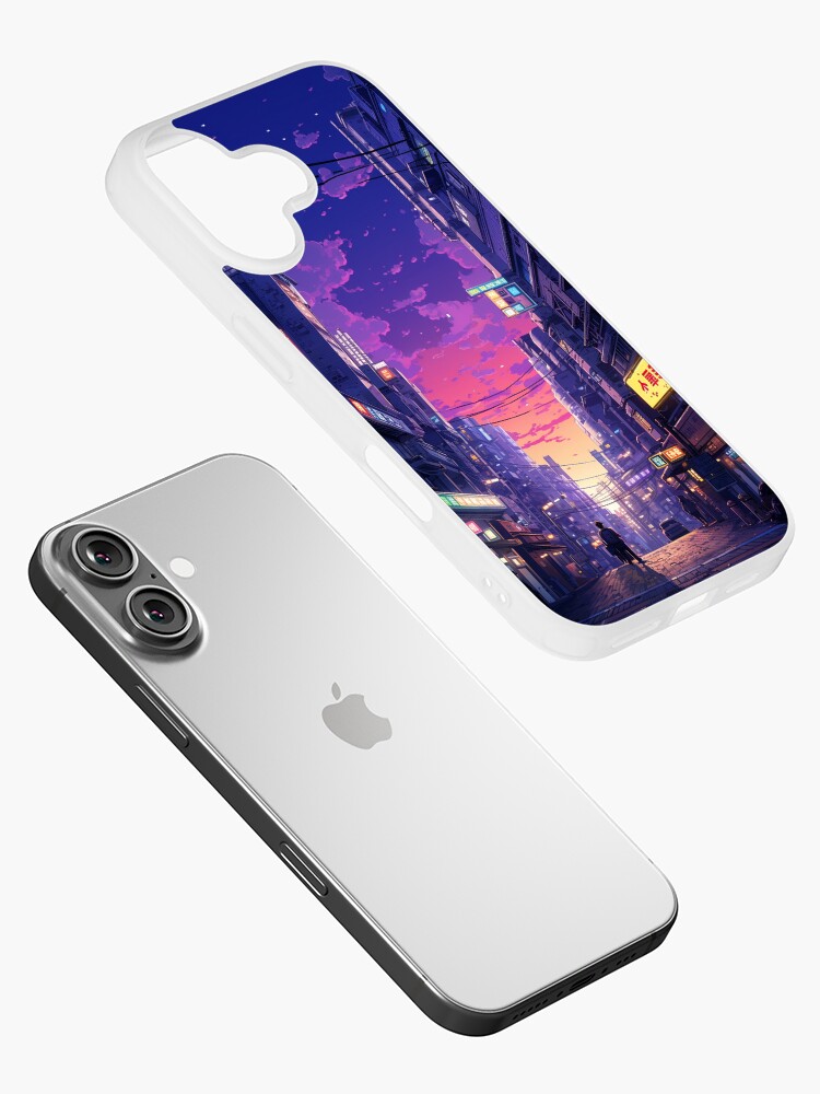 iPhone - ポップコーン Gourmandise iPhone 13 Case Cover 6.1 Hybrid Clear Curious