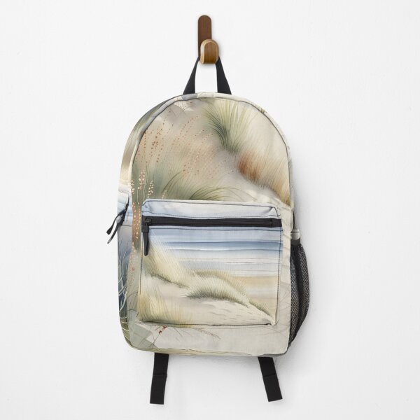 Aperçu de l'œuvre aquarelle paysage plage dunes créée et vendue par druidwolfart.