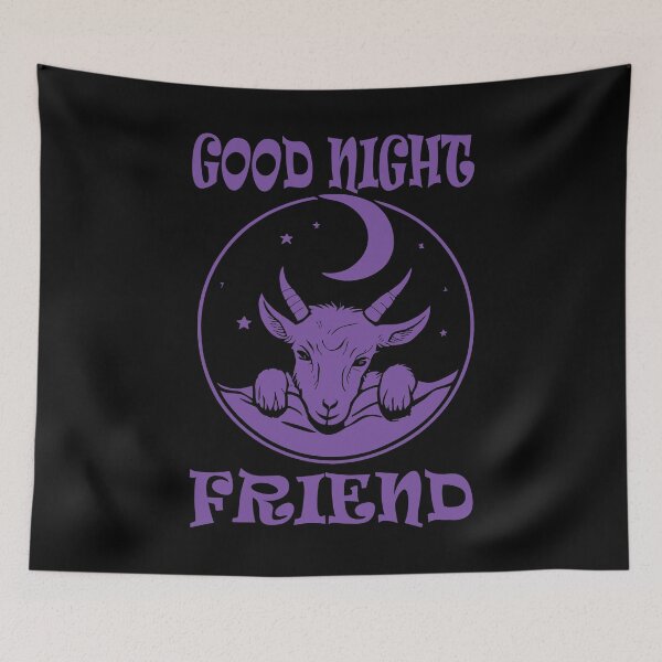 Item preview, Goodnight Goat - Violet 2 designed and sold by Soulemotion.