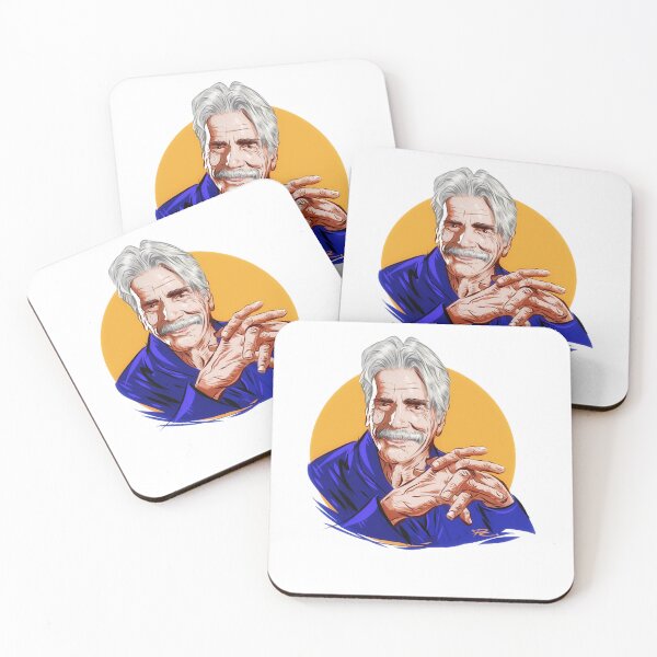 Item preview, Sam Elliott - An illustration by Paul Cemmick T-Shirt designed and sold by gileslashuteus.