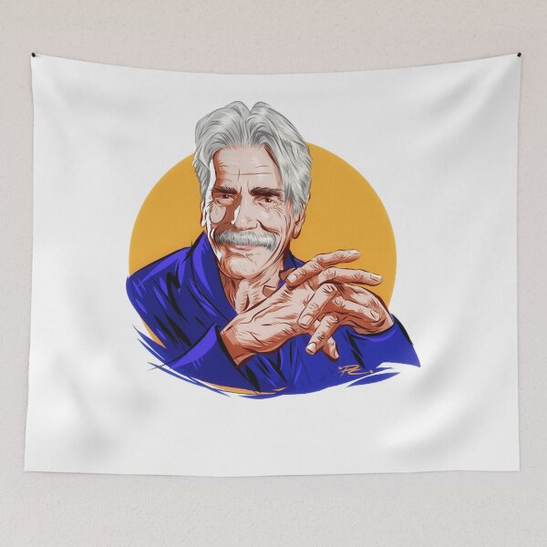 Item preview, Sam Elliott - An illustration by Paul Cemmick T-Shirt designed and sold by gileslashuteus.