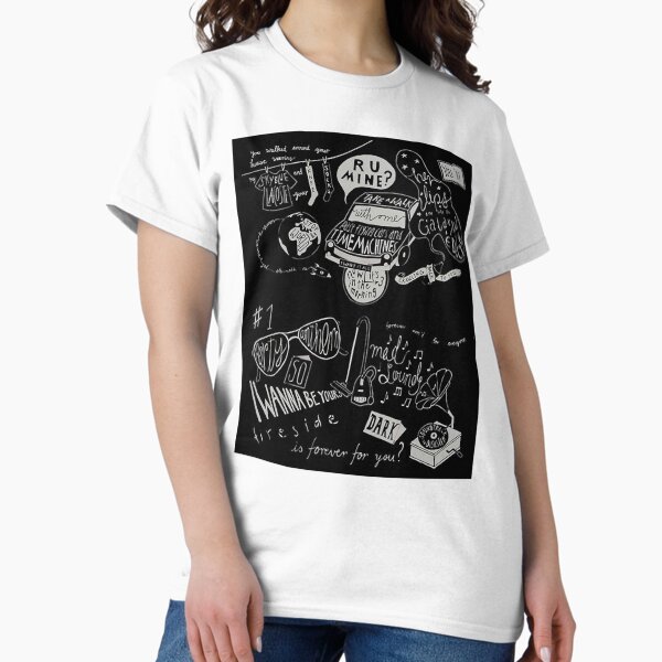 Vista previa del artículo con la obra «monos árticos, mono ártico, punk, música, britpop», diseñado y vendido por santa-mariadan.