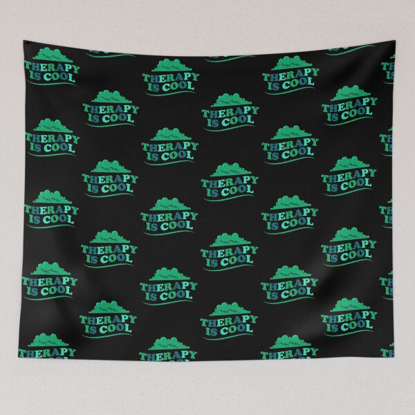 Item preview, Therapy Is Cool Mental Health Healthy Support designed and sold by Pubi.