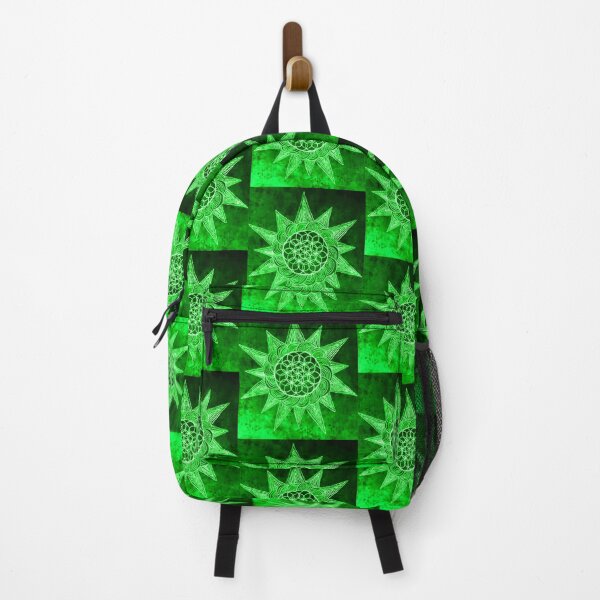 Item preview, Green Flower Of Life Sun Spiral (Tiled) designed and sold by KanuteSeithr.