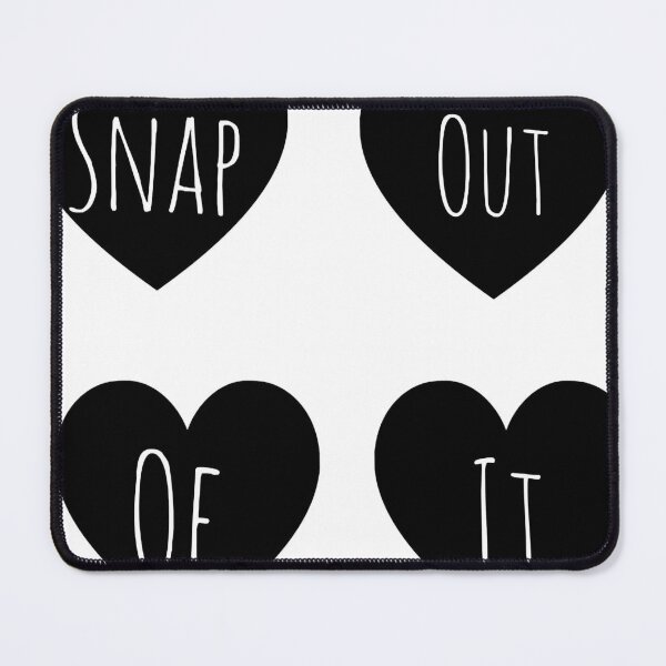Item preview, snap out of it heart sticker packet black designed and sold by santa-mariadan.