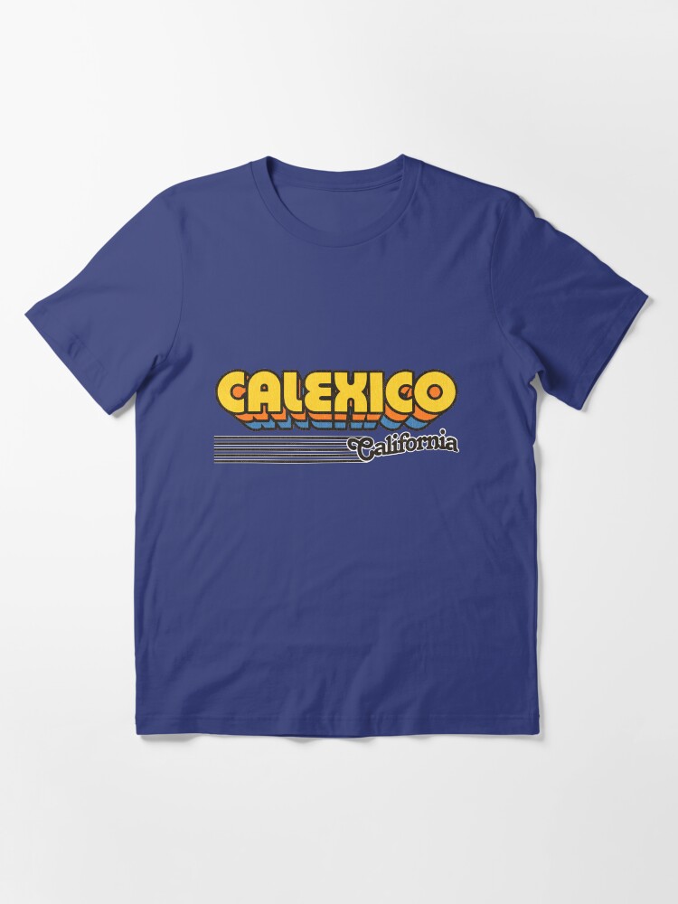 "Calexico, California Retro Stripes" Tshirt for Sale by retroready
