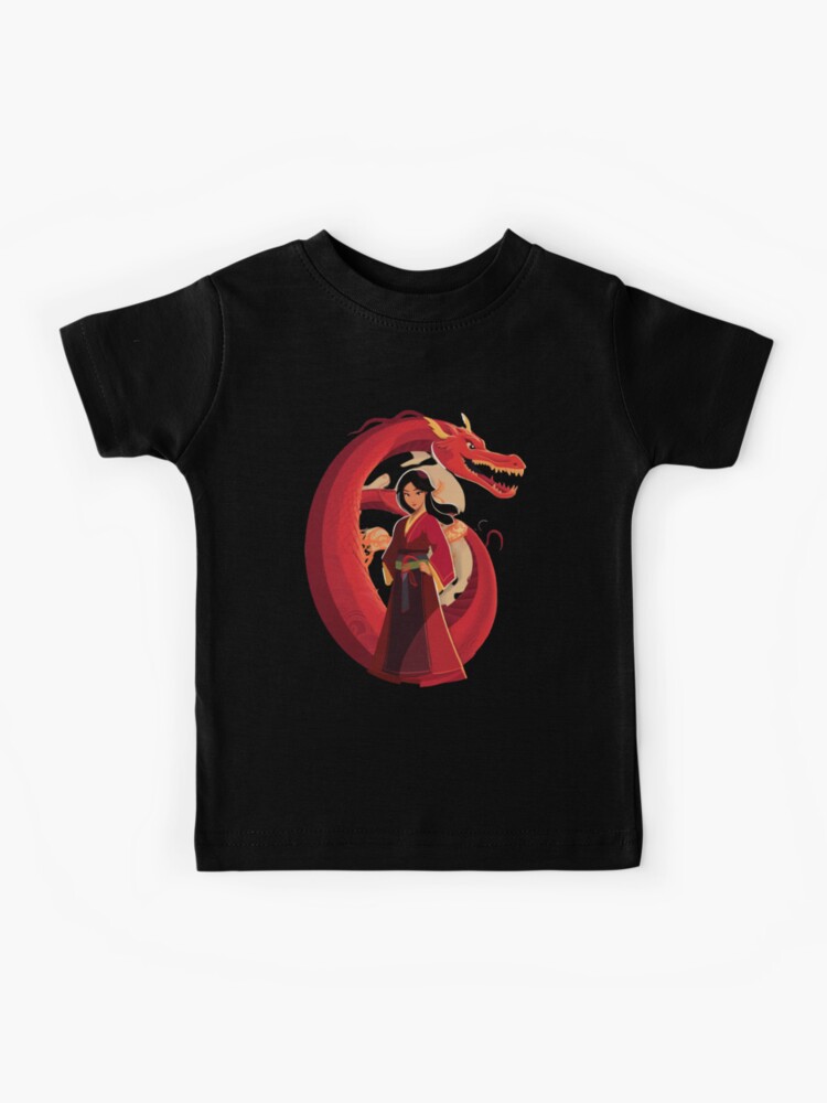Sale Kids and by Redbubble Mulan T-Shirt for lessyun Dragon\