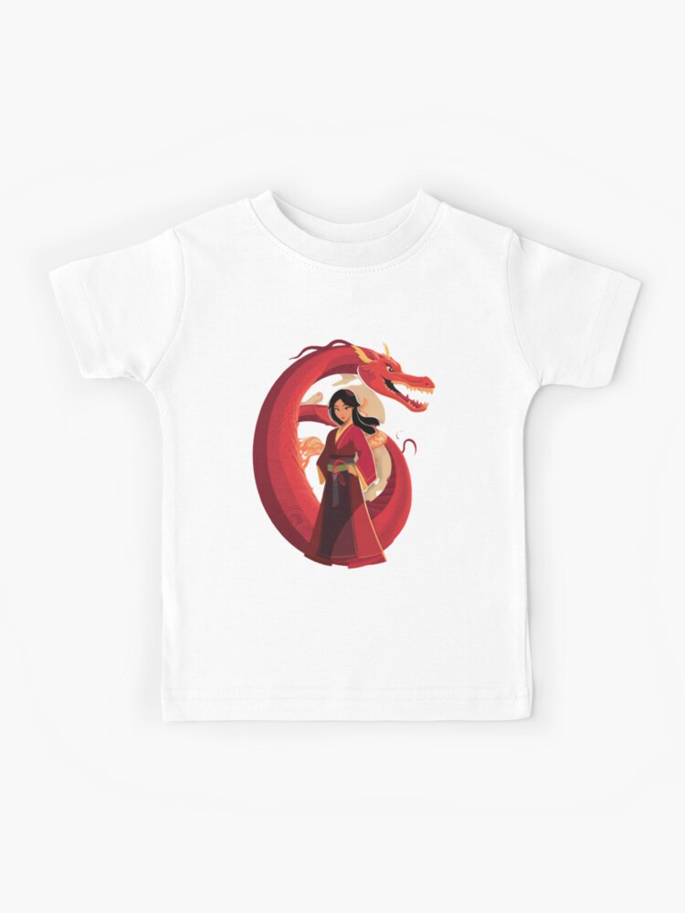 Mulan and Redbubble Kids by T-Shirt lessyun the for | Sale Dragon