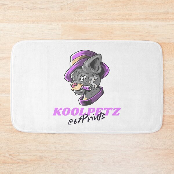 Item preview, Sombrero Fedora rosa con logotipo de Cool Dog Cat Art designed and sold by 67prints.