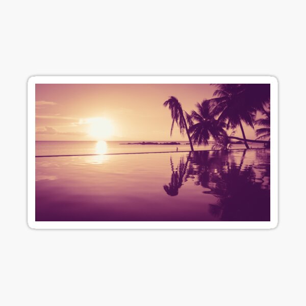 Paradise sunset Thailand Sticker