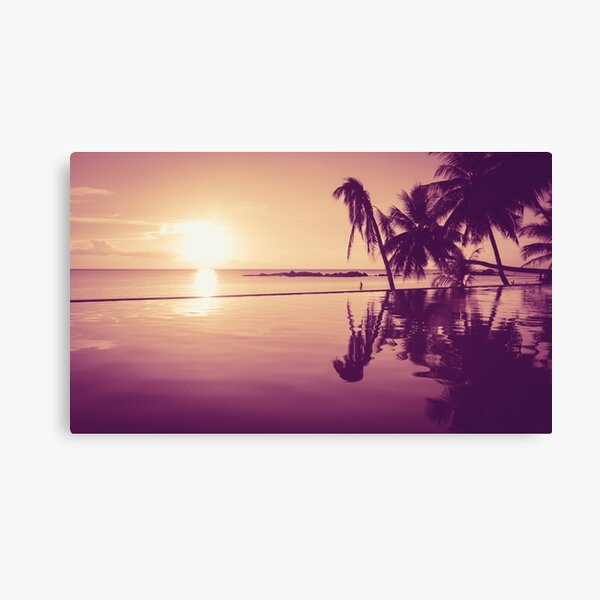 Paradise sunset Thailand Canvas Print