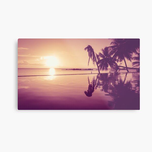 Paradise sunset Thailand Metal Print