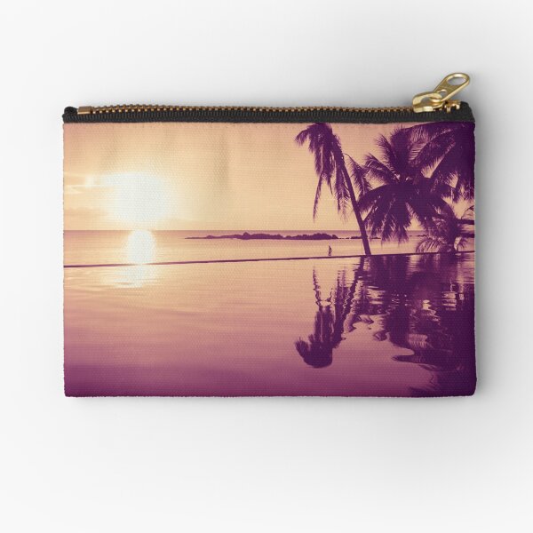 Paradise sunset Thailand Zipper Pouch