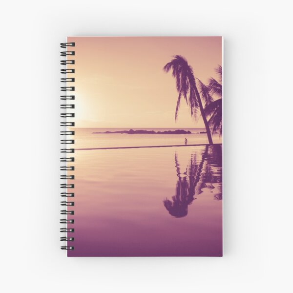 Paradise sunset Thailand Spiral Notebook