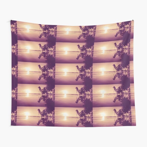 Paradise sunset Thailand Tapestry