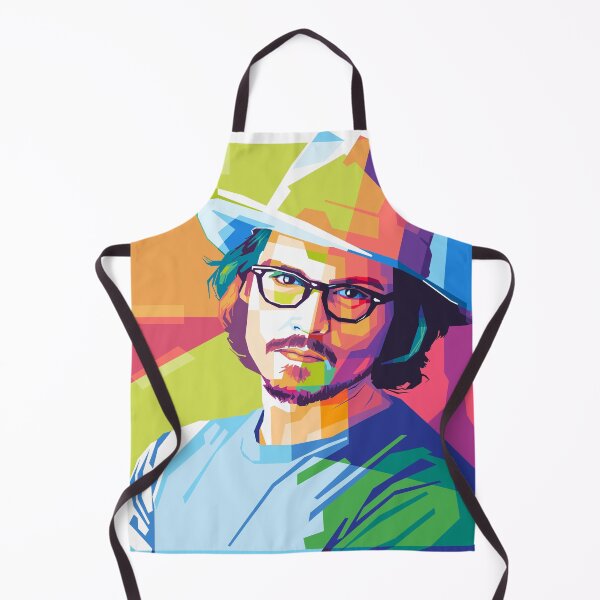 Item preview, Johnny Depp popart portrait designed and sold by SanggiDesign.