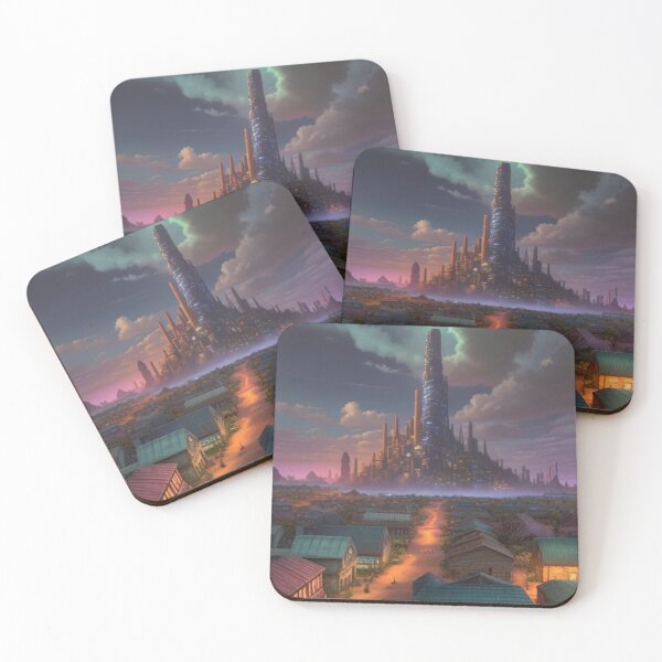 Item preview,  "Far Fairy City" designed and sold by FirsDraw-.