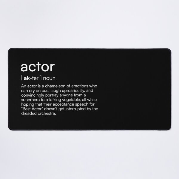Item preview, Actor Definition designed and sold by Merchgard.