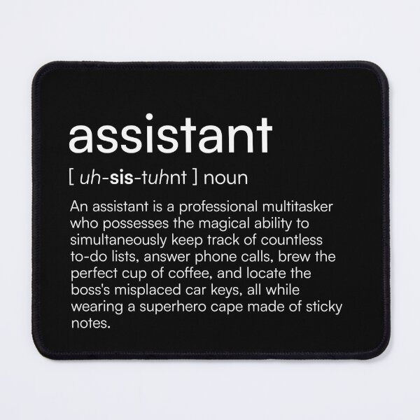 Item preview, Assistant Definition designed and sold by Merchgard.