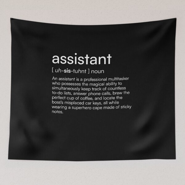 Item preview, Assistant Definition designed and sold by Merchgard.