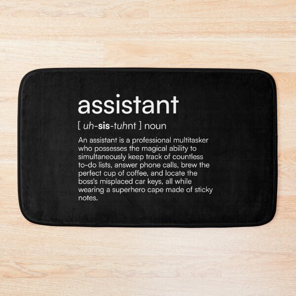 Item preview, Assistant Definition designed and sold by Merchgard.