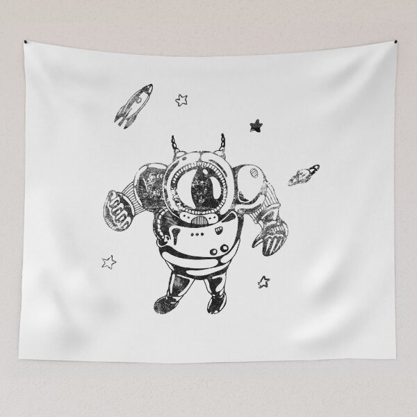 Item preview, Funny Galaxy Space Black Astronaut Cosmonaut Spaceman  designed and sold by IvonDesign.