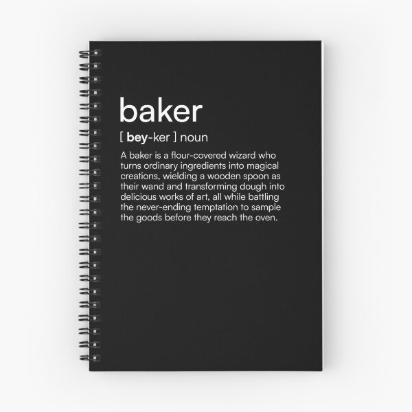 Item preview, Baker Definition designed and sold by Merchgard.