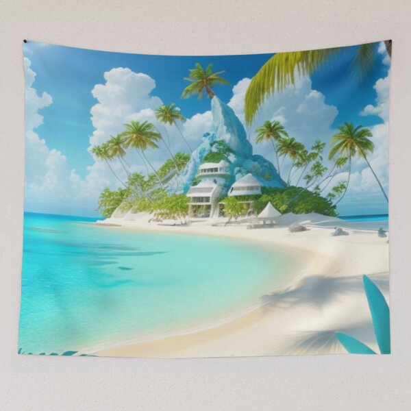 Item preview, "Fantasy Island" designed and sold by FirsDraw-.